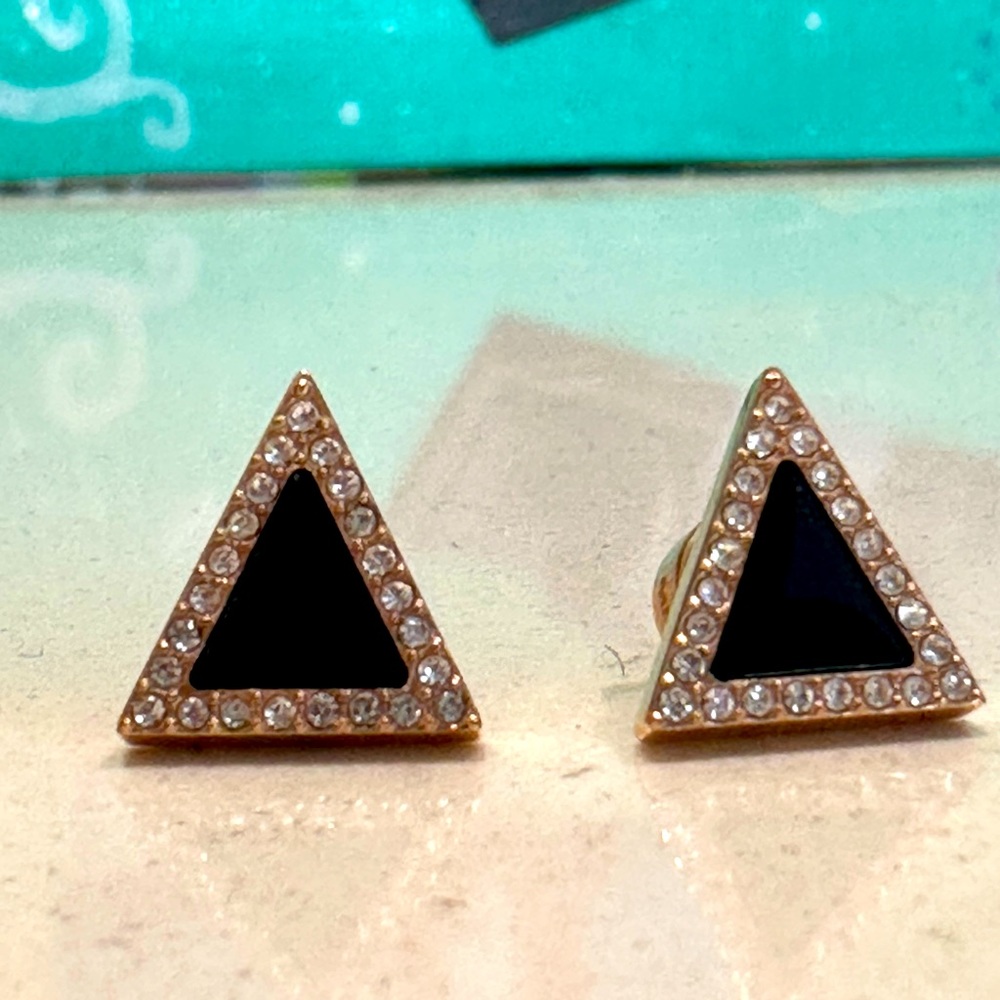 Michael Kors Triangle Stud Earrings - image 3